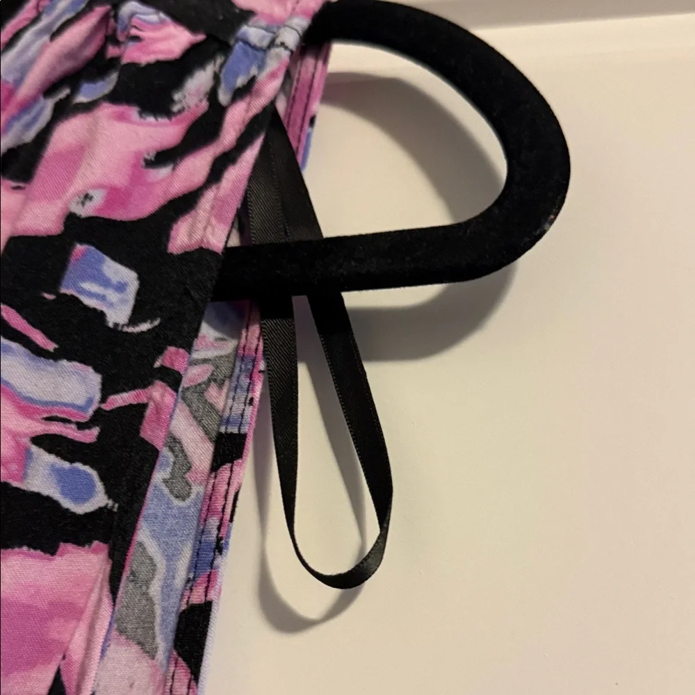 Sofia by Sofia Vergara Pink and Black Patterned Blouse - Picture 5 of 6